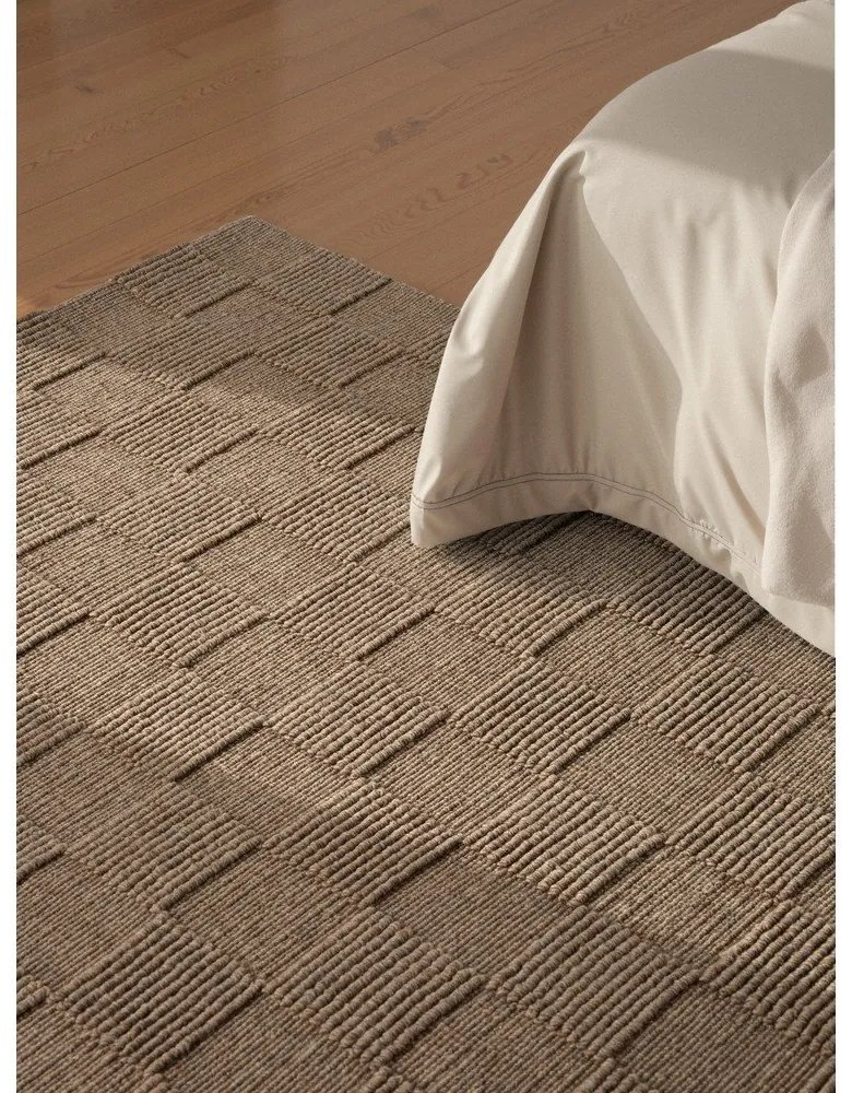 Hnedý ručne tkaný vlnený koberec 120x170 cm Scala – Villeroy&Boch