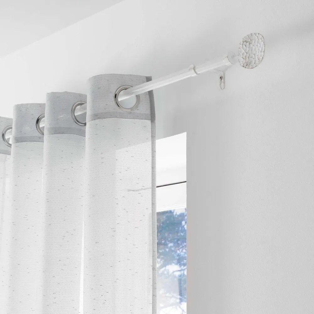 Kovová roztiahnuteľná garniža 120 - 210 cm Bullette – douceur d'intérieur