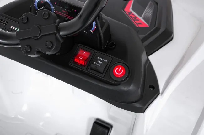 Elektrická štvorkolka Quad Sport TX 4 × 4 biela