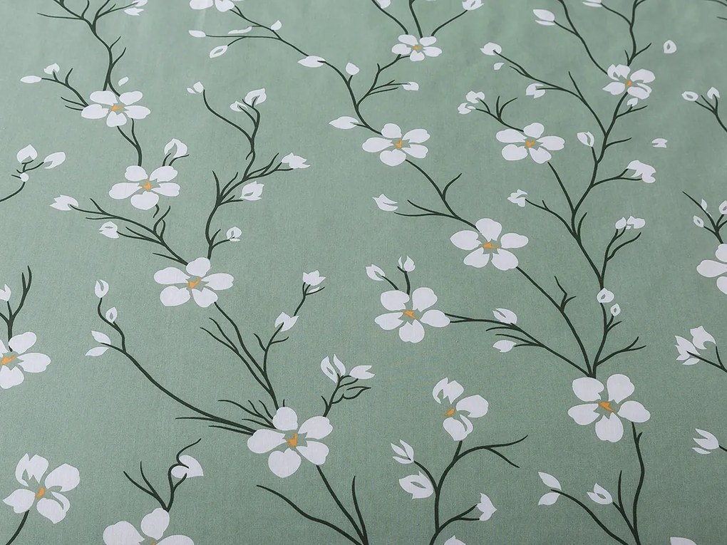 XPOSE® Bavlnené Renforcé obliečky BIANCA - zelené