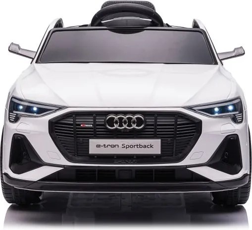 LEAN CARS Elektrické autíčko Audi E-Tron QLS-6688 LED MP3 biele
