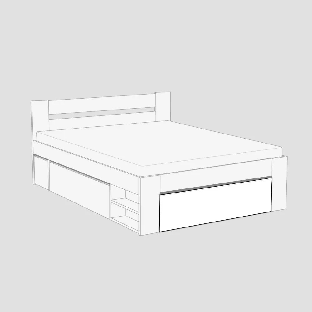 BTC KIRA ČELO 2: 140x200 Varianta: ROSE