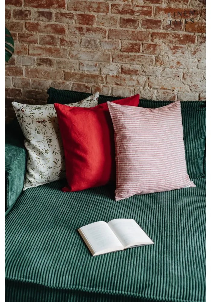 Obliečka na vankúš s vianočným motívom 40x60 cm – Linen Tales