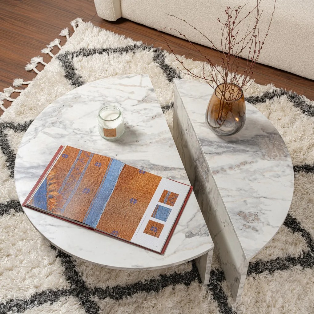Konferenčný stolík Orion Freesia Marble