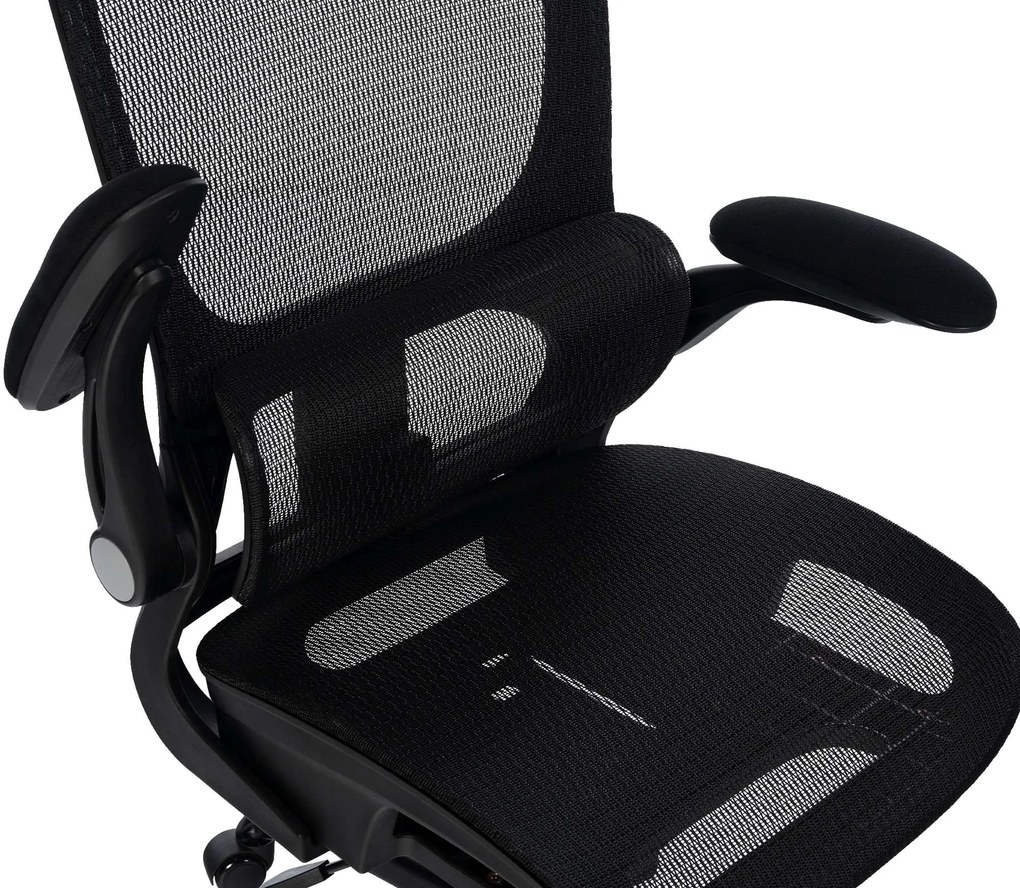 Kancelárska stolička Kaylee - čierna