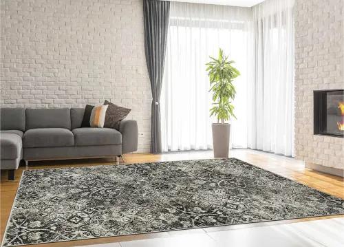 Koberce Breno Kusový koberec PHOENIX 3026 - 0244, sivá, viacfarebná,200 x 300 cm