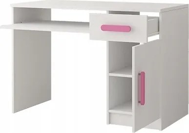 Písací stôl SMYK - biely (viac variant)