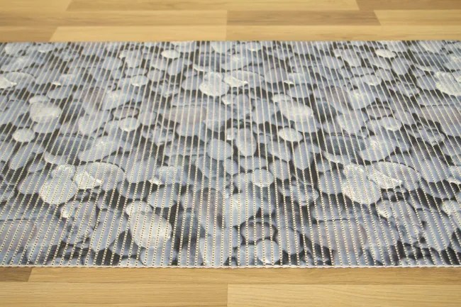 Kúpeľňová penová rohož Softy-tex Kamienky modrá