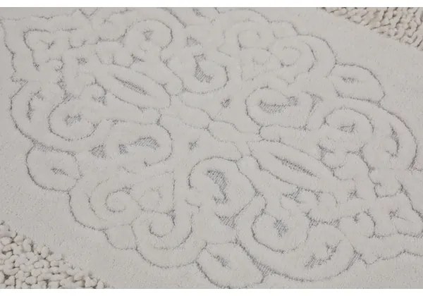 SADA 2x Kúpeľňová predložka PIANTE 60/100 cm biela