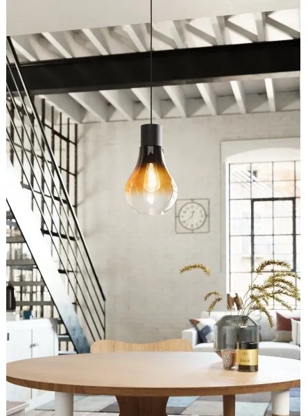 Eglo 43459 - Luster na lanku CHASELY 1xE27/40W/230V