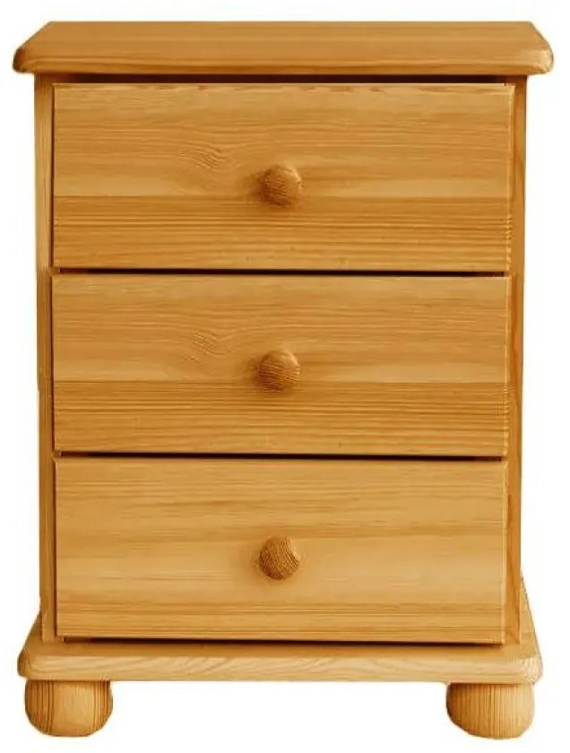 ComfortMatrace Nočný stolík z masívu ADAM Barva: dub