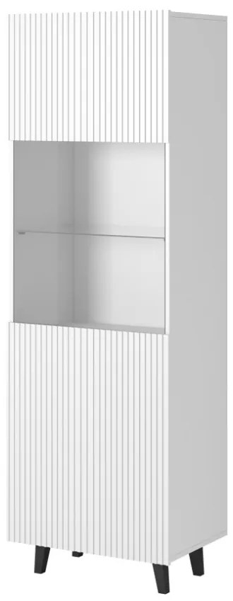 Vitrína Pafos 60 cm biela