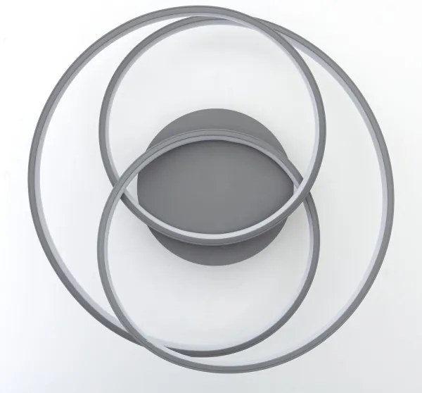 Brilliant - LED Stropné svietidlo LABYRINTH LED/40W/230V pr. 39,5 cm šedá