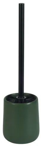 BISK Erga Nero, toaletná WC kefa na postavenie, tmavá zelená, ERG-08362