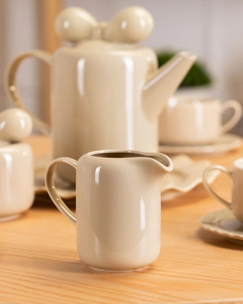 Čajový/kávový set Sofia Beige1
