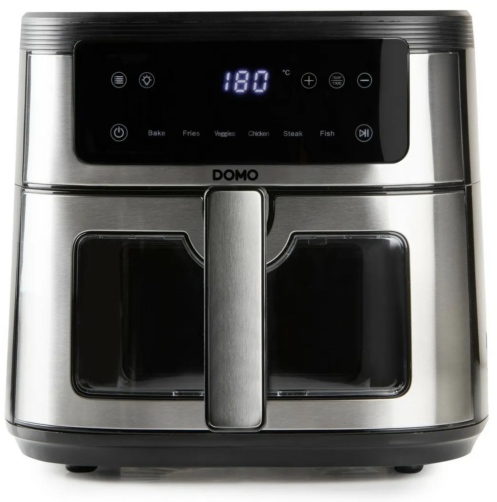 DOMO DO548FR teplovzdušná fritéza s priezorom, 6 l