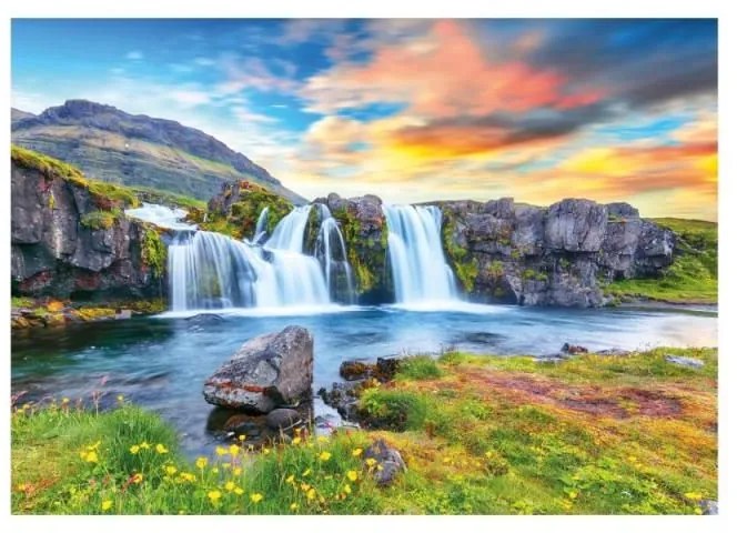 ISLANDSKÝ VODOPÁD 500 Puzzle FSC