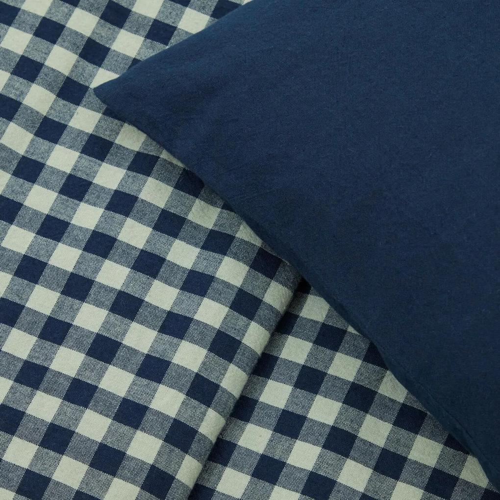 Detská posteľná obliečka linya 90 x 190 cm modrá MUZZA