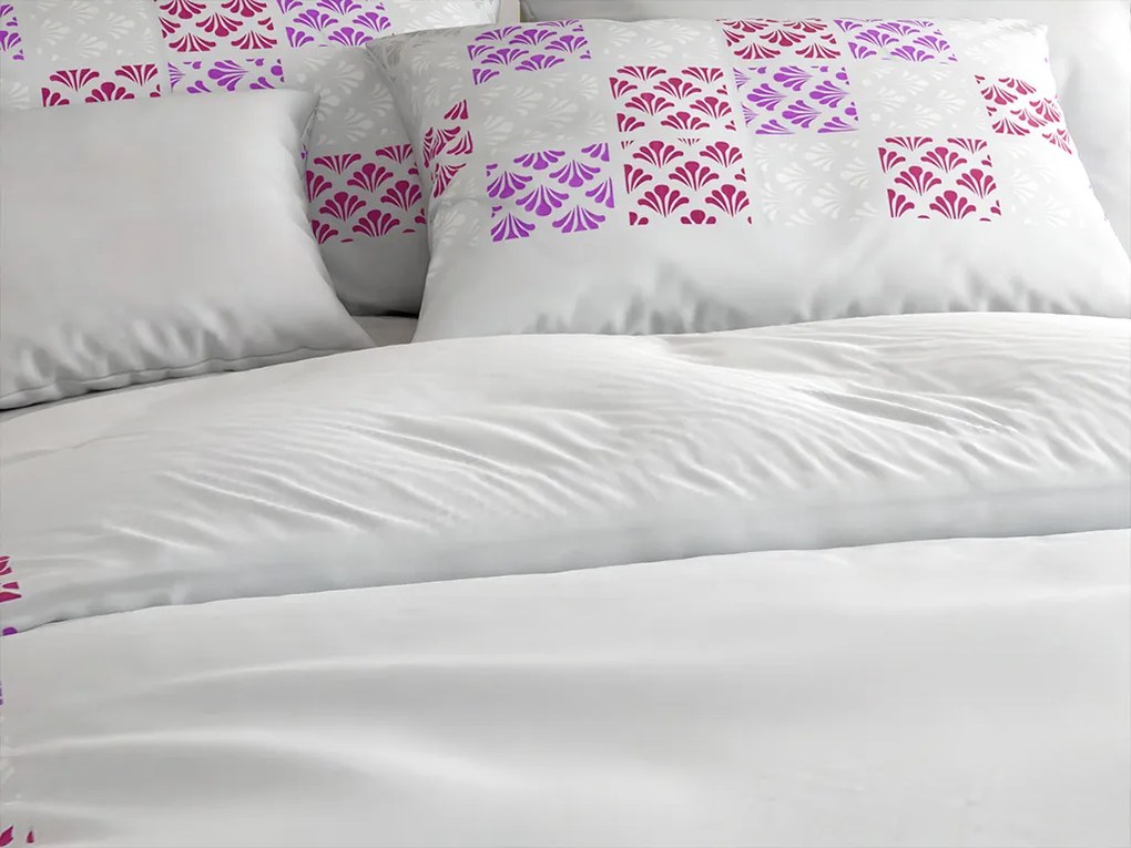 Obliečky z mikrosaténu VELLARI, svetlo sivé Rozmer obliečky: 70 x 90 cm | 140 x 200 cm