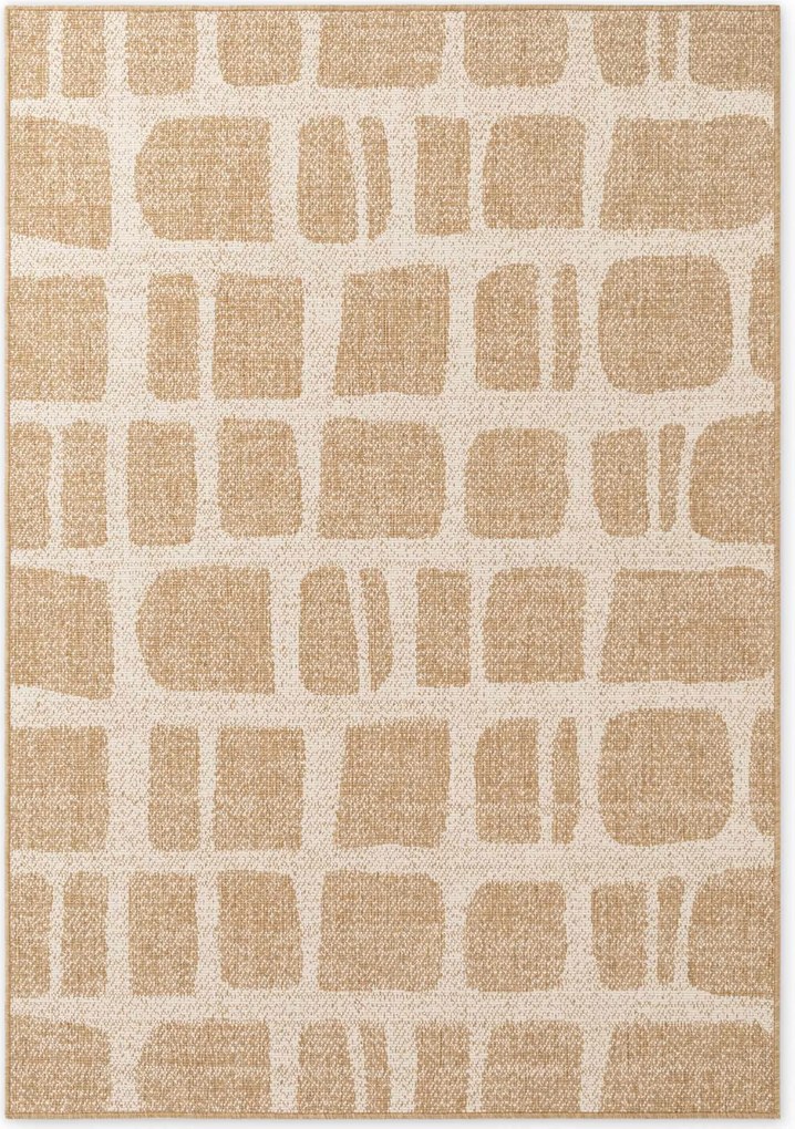 Ted Baker, Kusový koberec Ted Baker Haringey 106384 Natural White, 200x300, béžová, chodba / predsieň