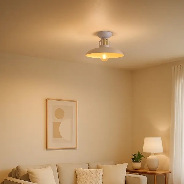 Brilagi - LED Prisadený luster FLAMENGO 1xE27/60W/230V béžová