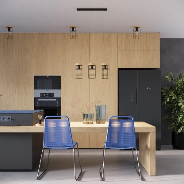 Sollux SL.1262 - Stropné svietidlo GOTTO 1xE27/15W/230V čierna