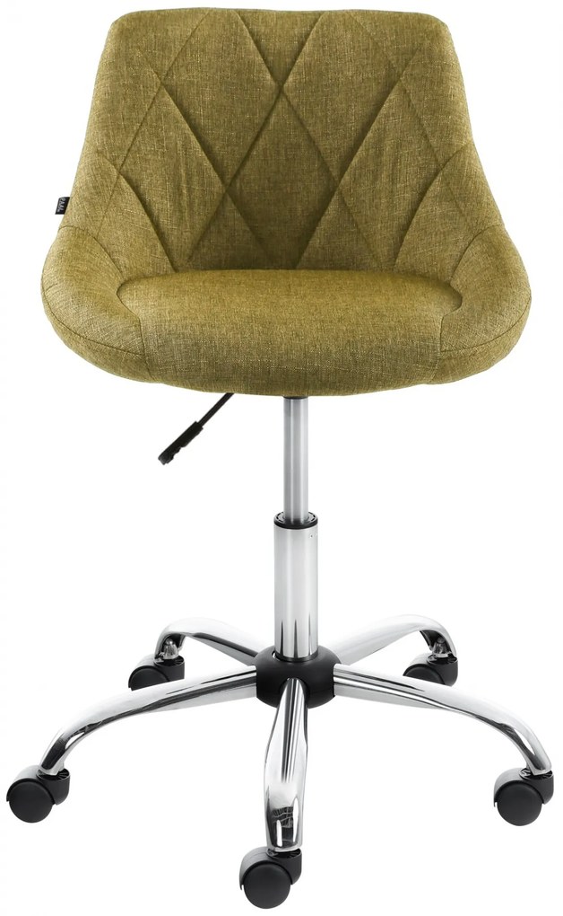 Pracovná stolička Lazio - látka - Zelená