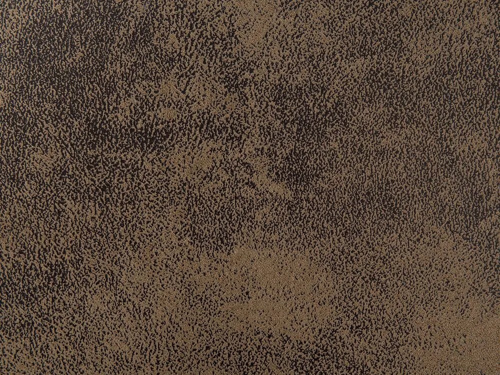 Pohodlná leňoška Chesterfield z hnedého semišu ľavá NIMES Beliani