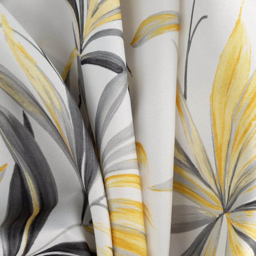 ZÁVES NA KRÚŽKOCH ELIA 140X250 CM VZOROVANÁ