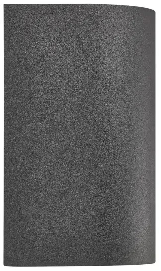Nordlux - Vonkajšie nástenné svietidlo CANTO 2xGU10/28W/230V IP44 čierne