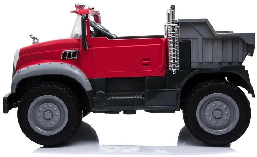 LEAN CARS Elektrické autíčko Mack LB-8822 - červené - 2x45W - 12V7Ah - 2021