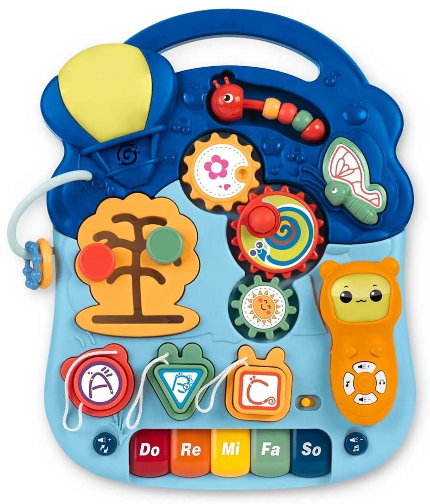Ricokids vzdelávací stôl 4v1 modrý 781900