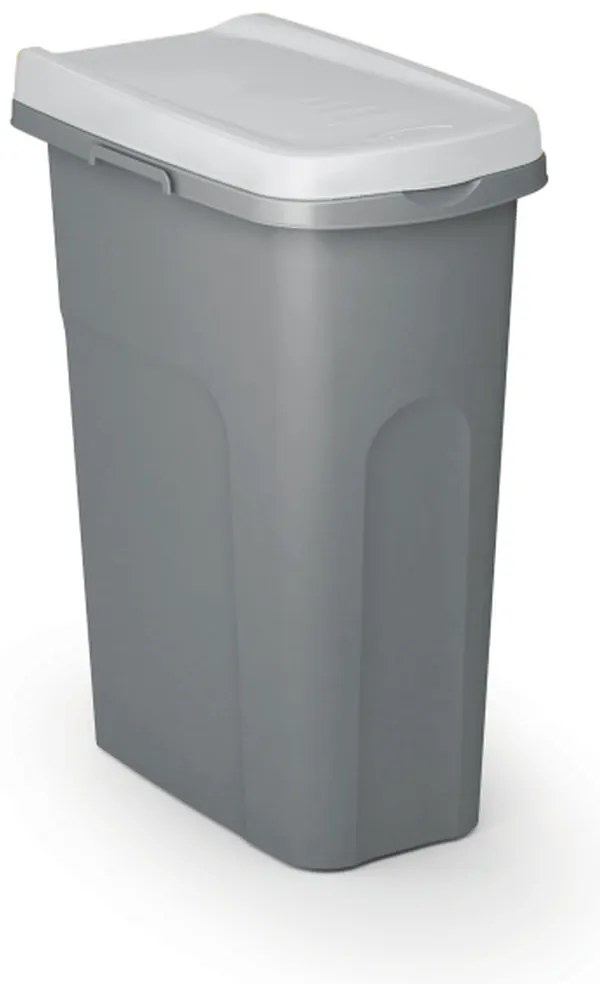 STEFANPLAST Odpadkový kôš Home Eco System 25 l, biely