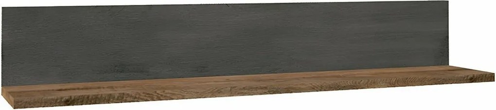 Polica MONTANA P1, sivá