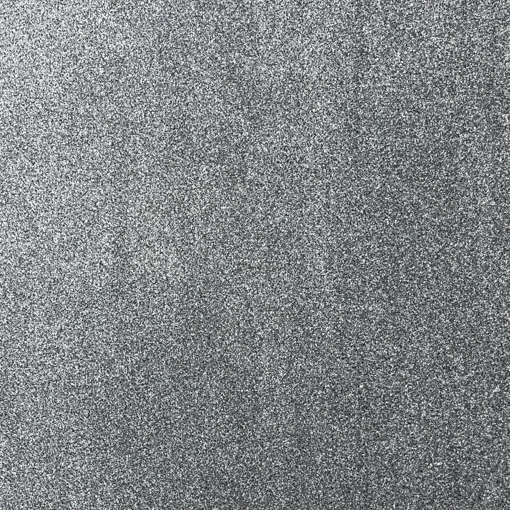 Kusový koberec Messina antra štvorec, 200x200, šedá, obývacia izba, Vopi