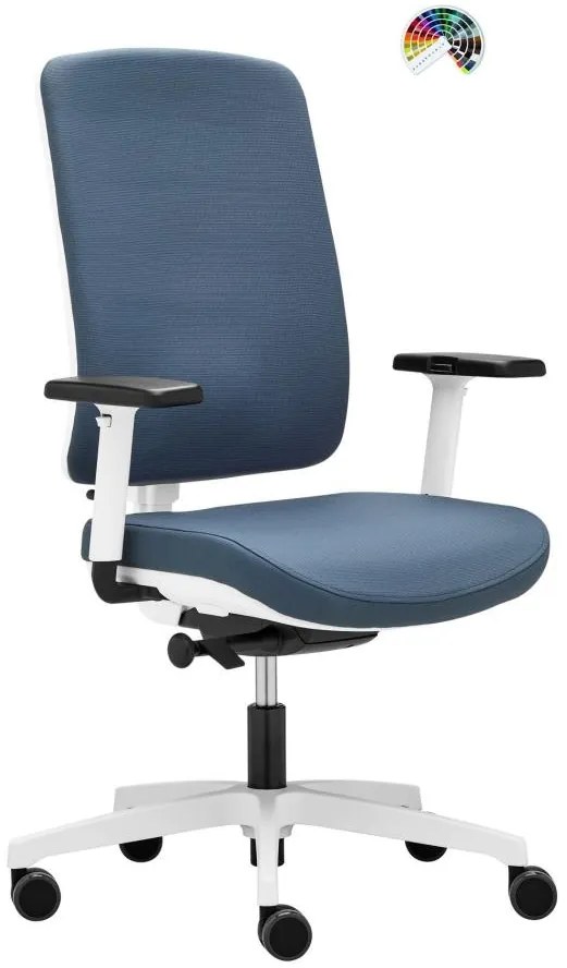 RIM Kancelárska stolička FLEXi XXL FX 1112A 1113A čalúnenie URBAN, JET BIOACTIVE, TONAL