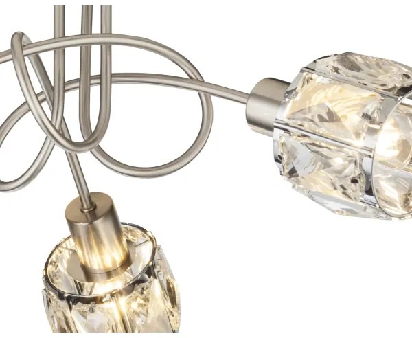 Globo 54356-3 - Prisadený luster KRIS 3xE14/40W/230V