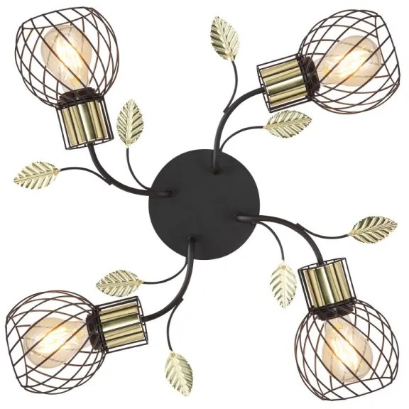 Globo 54113-4D - Prisadený luster LALLY 4xE27/40W/230V