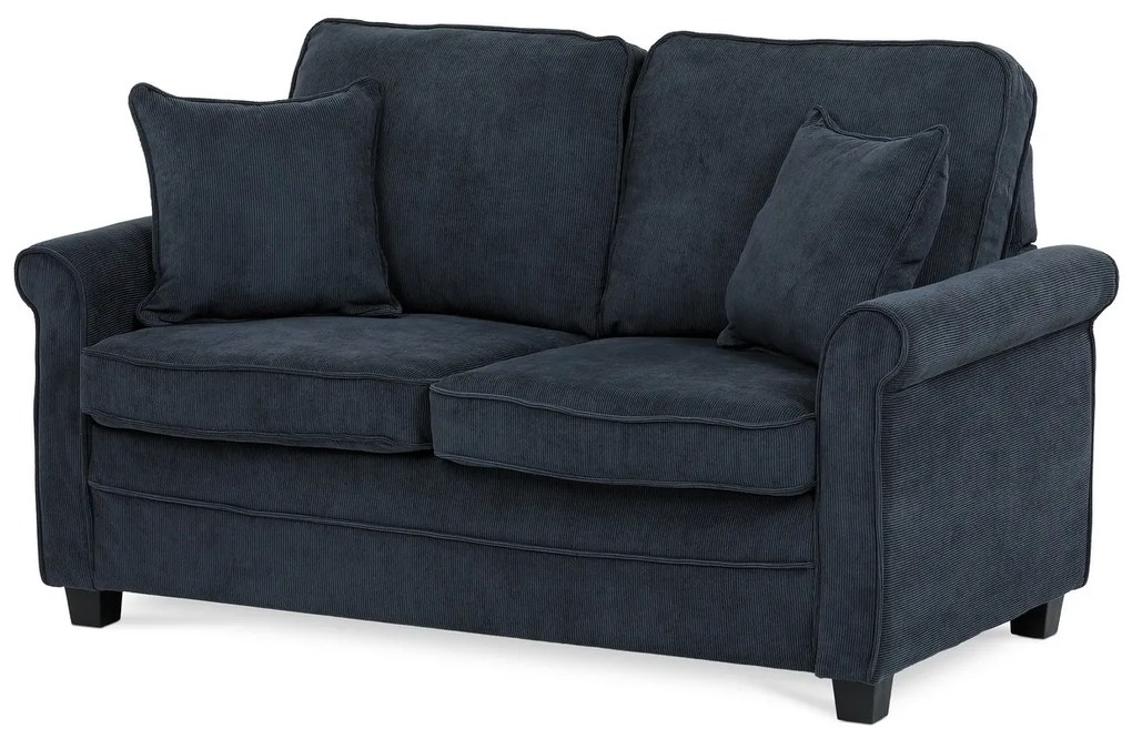 Dvojmiestna pohovka ASB-4170 BLUE2, manžestr,modrá