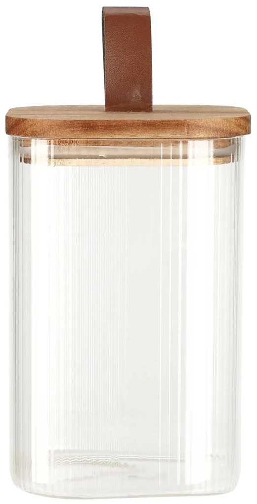 Sklenená nádoba na potraviny Stripe Square 1150ml