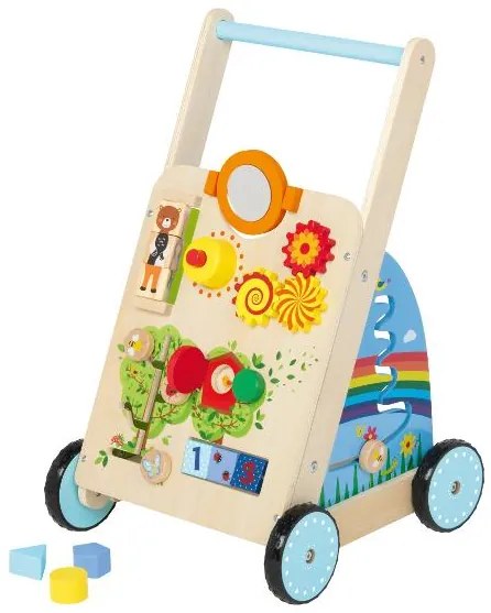 Playtive Drevené odrážadlo/hojdací koník/podporný vozík (podporný vozík)  (100381314)