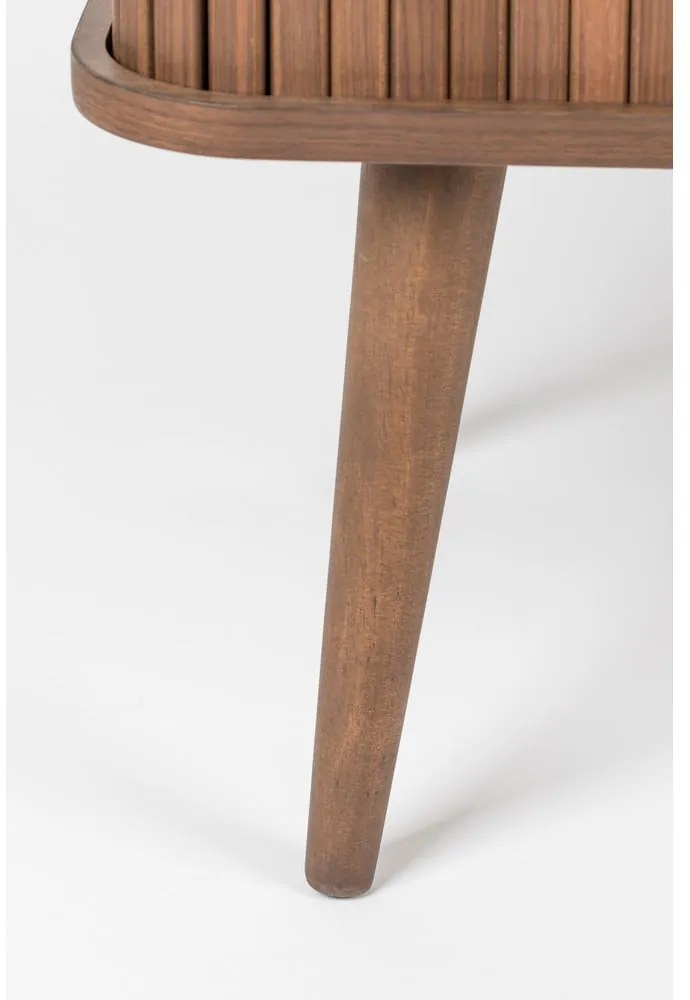 Hnedá komoda s posuvnými dvierkami Zuiver Barbier