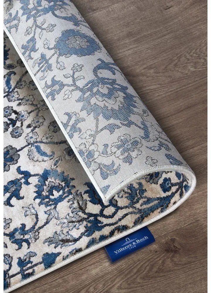 Modro-krémový behúň 80x240 cm Ernest – Villeroy&amp;Boch