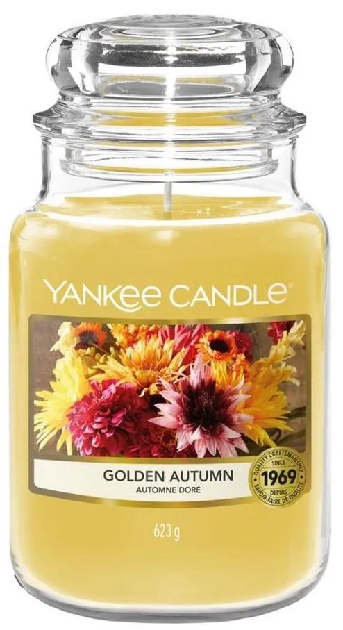 Yankee Candle Yankee Candle - Vonná sviečka GOLDEN AUTUMN veľká 623g 110-150 hod. YC0016