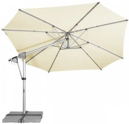 Doppler Slnečník výkyvný PROTECT 400P konštrukcia + potah : Barvy slunečníků - T820