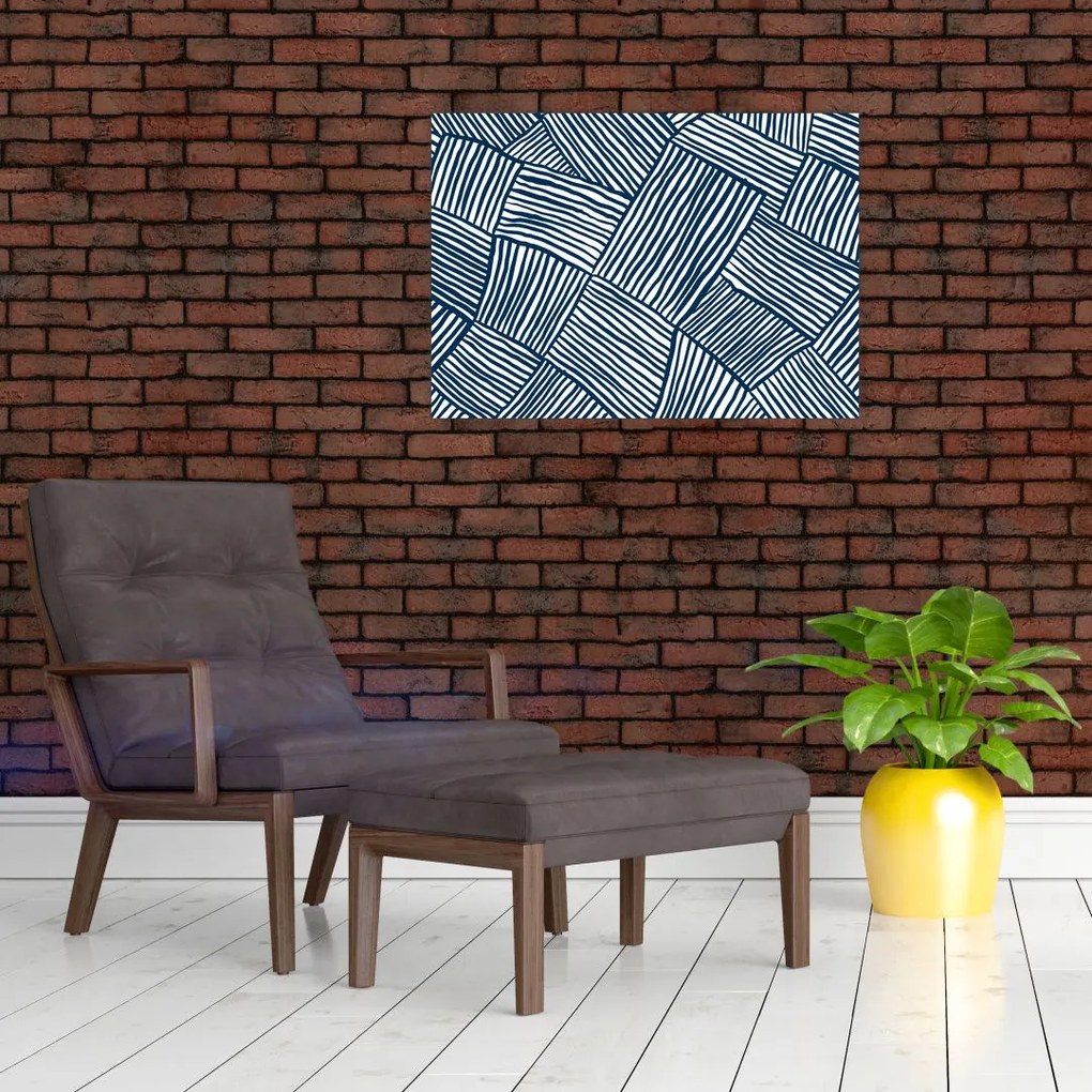 Obraz - 3D línia (70x50 cm)