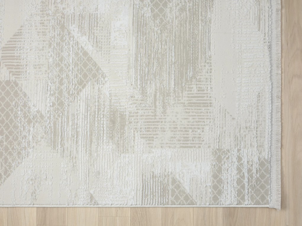 My Flair, Kusový koberec My Life creme, 200x290, béžová, chodba / predsieň