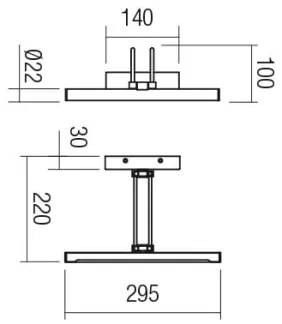 Redo 01-3468 - LED Obrazové svietidlo IKON LED/7,3W/230V 29,5 cm CRI 92 biela