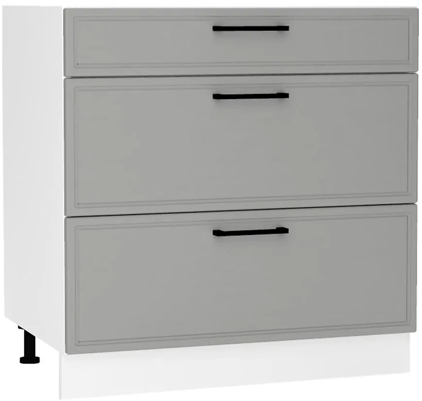 Kuchynská skrinka Emily D80S/3 Dast Grey