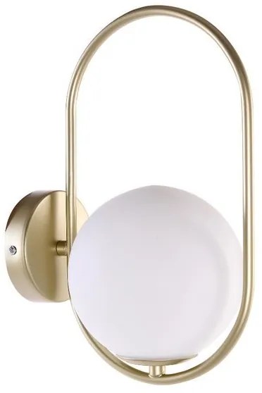 Candellux Mosadzné nástenné svietidlo Cordel pre žiarovku G9 21-73440